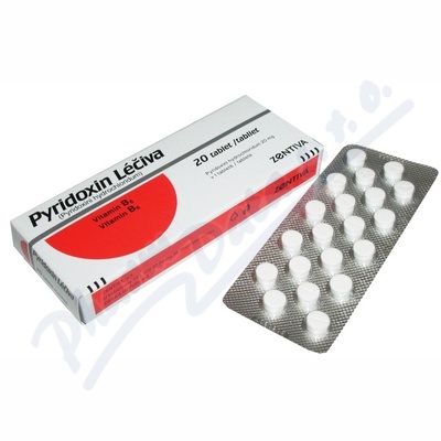 Pyridoxin Léčiva 20mg—20 tablet