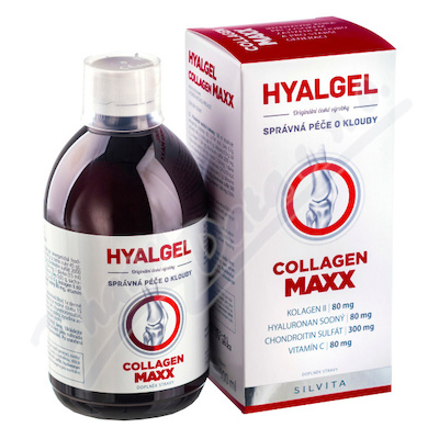 Hyalgel Collagen MAXX—500 ml (1+1 ZDARMA)
