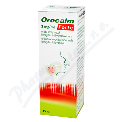 Orocalm Forte 30mg/ml—orální sprej 15 ml