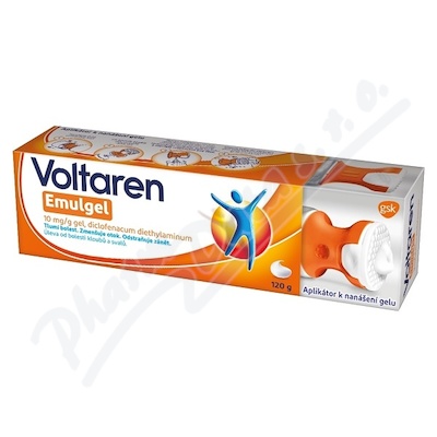 Voltaren Emulgel 10mg—gel 120 g IIIB