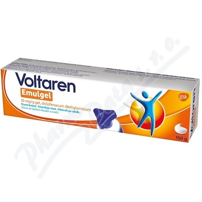 Voltaren Emulgel 10mg—gel 150 g IIA