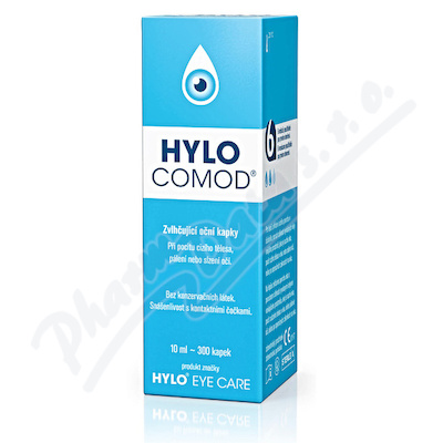 Hylo Comod oční kapky—10 ml