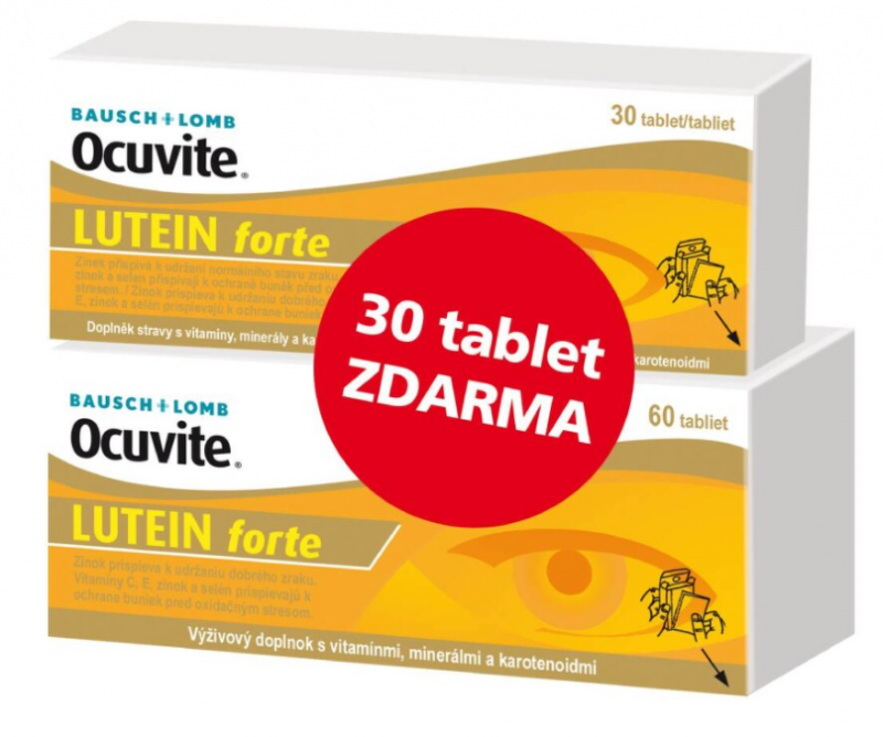 Ocuvite Lutein Forte—60+30 tablet Akce