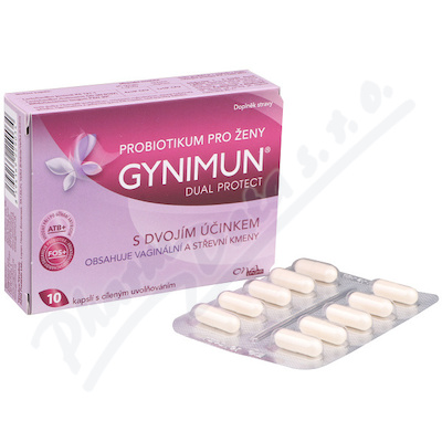 Gynimun dual protect—10 kapslí - SLEVA Expiprace 8/24 (6 kusů k objednání/ běžná cena 145,-)