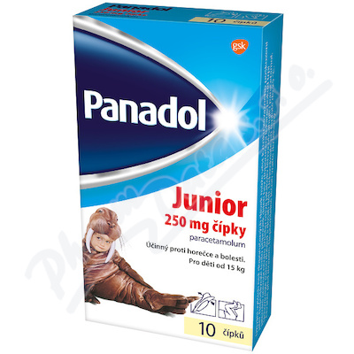 Panadol Junior 250mg—10 čípků
