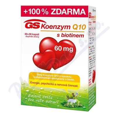 GS Koenzym Q10 60mg—60 tablet