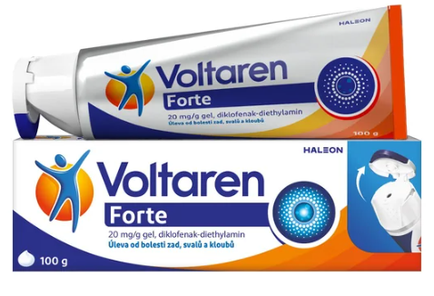 Voltaren Forte 20mg—gel 100 g IIB