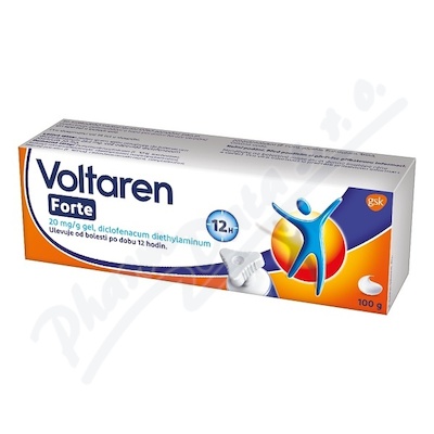 Voltaren Forte 20mg—gel 100 g IIB