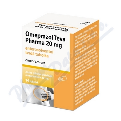 Omeprazol Teva Pharma 20mg—30 tobolek