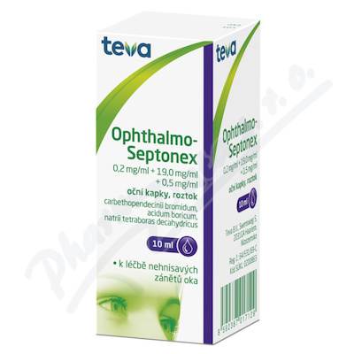 Ophthalmo-Septonex oční kapky 10ml—AKCE - expirace 3/26 (4 ks k objednání)