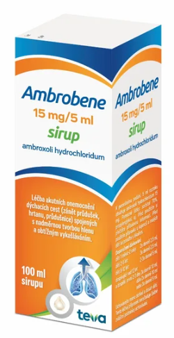 Ambrobene 15mg/5ml—sirup 100 ml