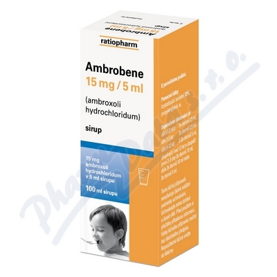 Ambrobene 15mg/5ml—sirup 100 ml