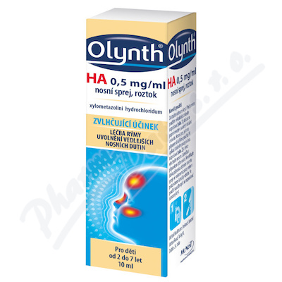 Olynth HA 0,5mg/ml—nosní sprej 10ml