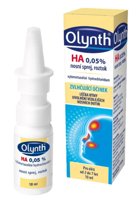 Olynth HA 0,5mg/ml—nosní sprej 10ml