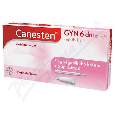 Canesten GYN 6 dní—vaginální krém 35 g + aplikátor