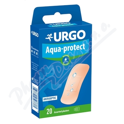 Urgo Aqua-protect—omyvatelná náplast 20 ks