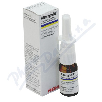 Allergodil 1mg/ml—nosní sprej 10 ml