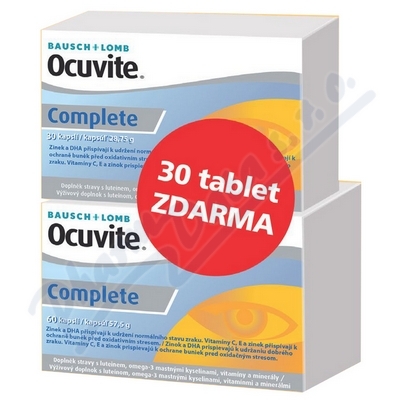 Ocuvite COMPLETE—60+30 tobolek Akce