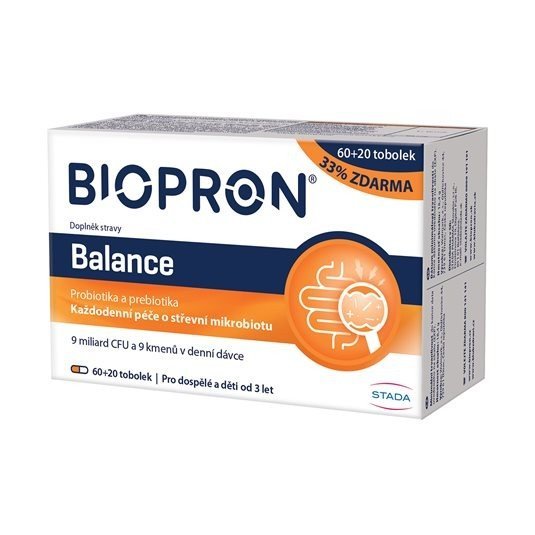 Walmark Biopron9 Balance (nový)—60 + 20 tobolek