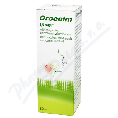 Orocalm 1,5mg/ml—orální sprej 30 ml