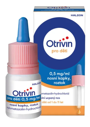 Otrivin 0,5mg/ml—nosní kapky 10ml