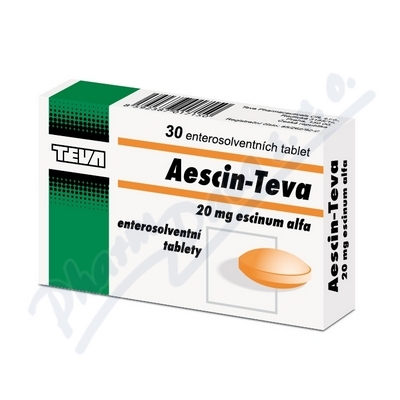 Aescin Teva 20mg—30 tablet