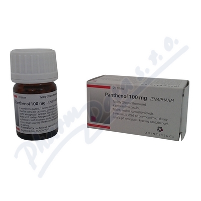 Panthenol 100mg—20 tablet