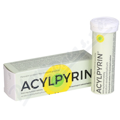 Acylpyrin 500mg—15 šumivých tablet