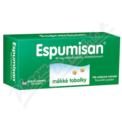 Espumisan 40 mg—100 měkkých tobolek