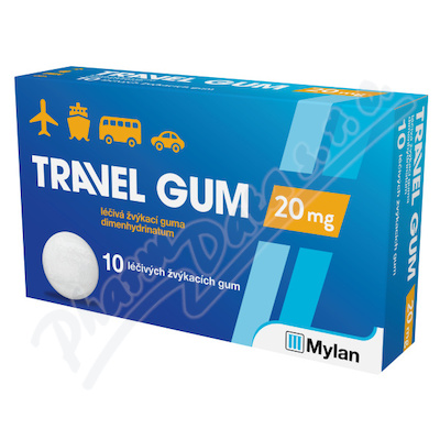 Travel Gum 20mg—10 žvýkaček
