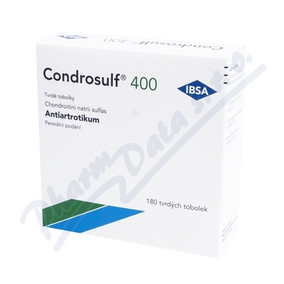 Condrosulf 400—180 tvrdých tobolek