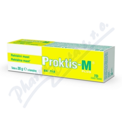 Proktis-M Plus—rektální mast 30g