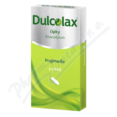 Dulcolax 10 mg 6 čípků