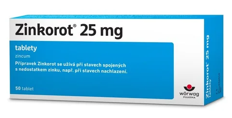 Zinkorot 25mg—50 tablet