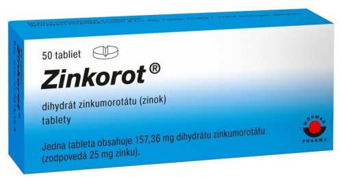 Zinkorot 25mg—50 tablet