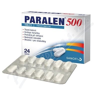 Paralen 500mg 24 tablet