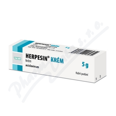 Herpesin krém 5 g
