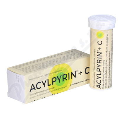 Acylpyrin + C 15 šumivých tablet