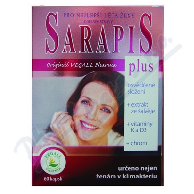 Sarapis Plus —60 kapslí