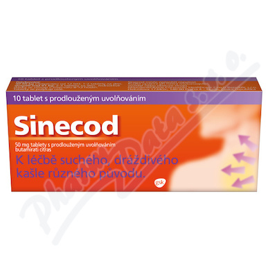 Sinecod 50mg—10 tablet