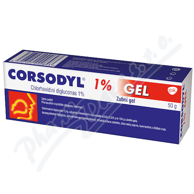 Corsodyl 1%—gel 50 g