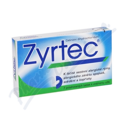 Zyrtec 10mg—7 tablet