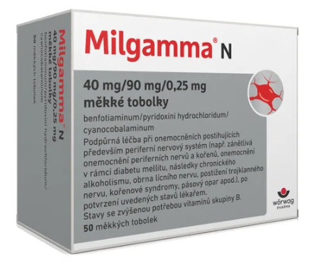 Milgamma N—50 měkkých tobolek