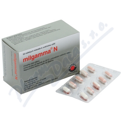 Milgamma N—50 měkkých tobolek