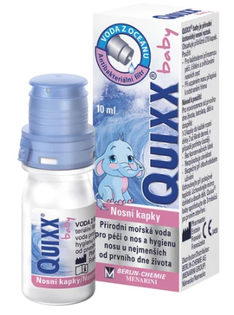 Quixx baby nosní kapky 10ml