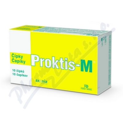 Proktis-M rektální čípky 10 ks