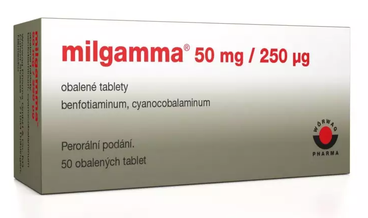 Milgamma—50 obalených tablet