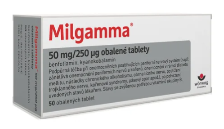 Milgamma—50 obalených tablet