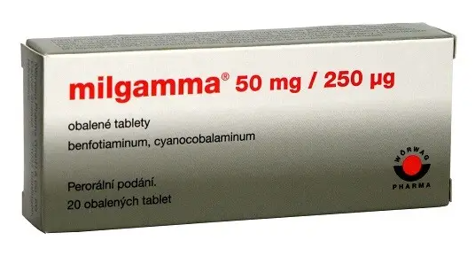 Milgamma—20 obalených tablet