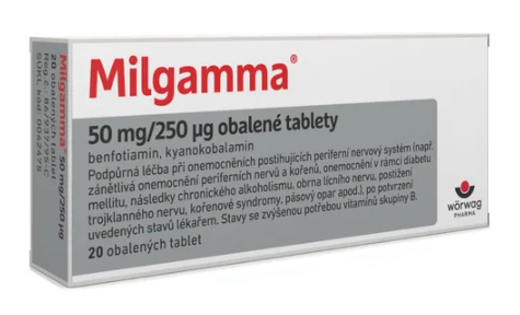 Milgamma—20 obalených tablet